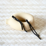 PENDIENTES NORA NEGRO STRASS