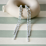 PENDIENTES LISA LARGOS STRASS