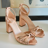 SANDALIA COBRE LAURA