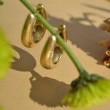 PENDIENTES AROS DORADOS