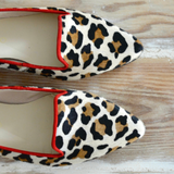ZAPATO SLIPPER GASTON LEOPARDO