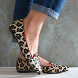 ZAPATO SLIPPER GASTON LEOPARDO