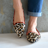 ZAPATO SLIPPER GASTON LEOPARDO