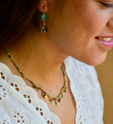 COLLAR PIEDRAS VERDES