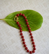 COLLAR BOLAS VINO GARNACHA