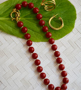 COLLAR BOLAS VINO GARNACHA