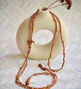 COLLAR CORDÓN CON BOLITAS