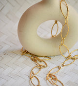 COLLAR ARGOLLAS DORADAS