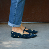 MERCEDITAS TACHUELAS MARINO