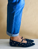 MERCEDITAS TACHUELAS MARINO