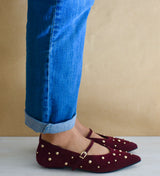 MERCEDITAS TACHUELAS GRANATES