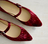 MERCEDITAS VELVET MANUELA GRANATE