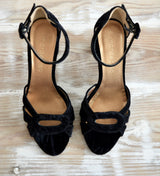 SANDALIA VELVET NEGRA LAUREN