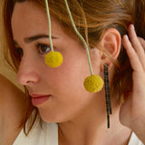 PENDIENTES NORA NEGRO STRASS