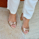 SANDALIA COBRE LAURA