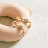 PENDIENTES PIEDRA VERDE