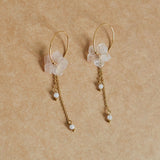 PENDIENTES FLOR ROSITA