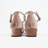 Sandalia de tacón de mujer Sara terciopelo - Mardecleo