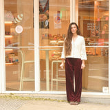 BLUSA BLANCA ENCAJE