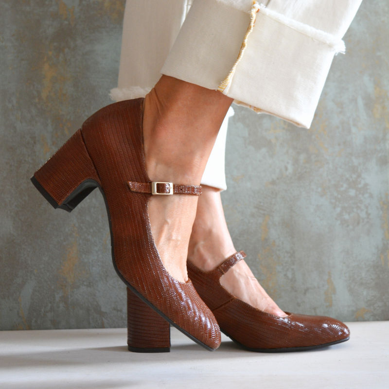 ZAPATO MARRON CLAUDIA