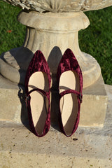 MERCEDITAS VELVET MANUELA GRANATE