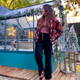 CHAQUETA BORDADOS INDIOS