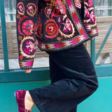 CHAQUETA BORDADOS INDIOS