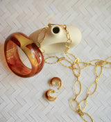 PULSERA PASTA ÁMBAR MIEL