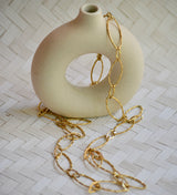 COLLAR ARGOLLAS DORADAS