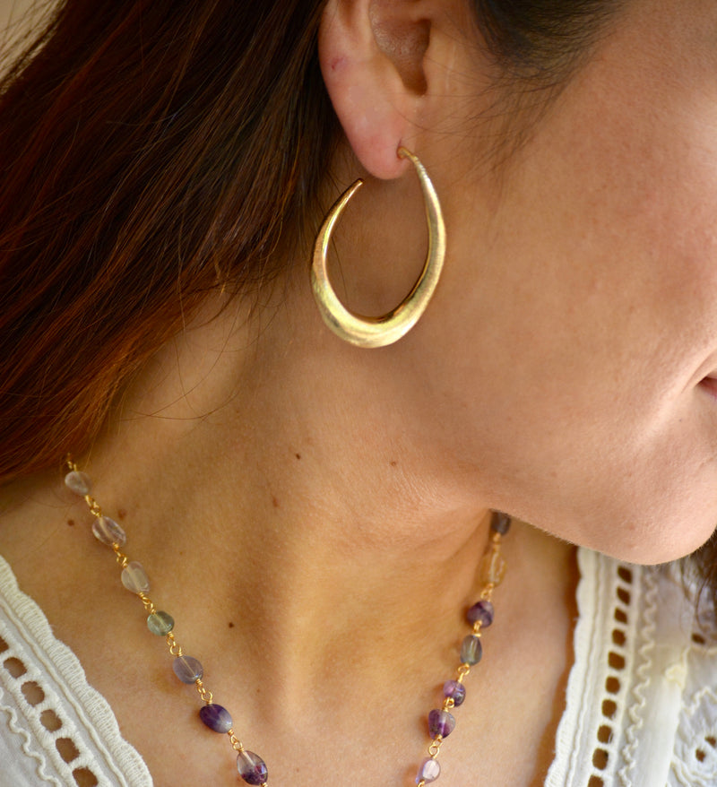 PENDIENTES AROS IRREGULAR