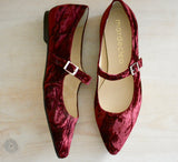 MERCEDITAS VELVET MANUELA GRANATE