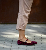 MERCEDITAS VELVET MANUELA GRANATE