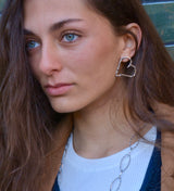 PENDIENTES CORAZÓN PLATA