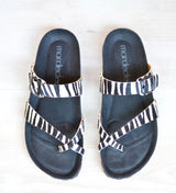 SANDALIAS BIO CRUZADA CEBRA