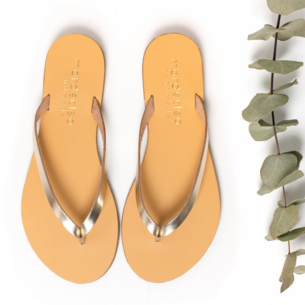 Sandalia Basic Gold - MardeCleo